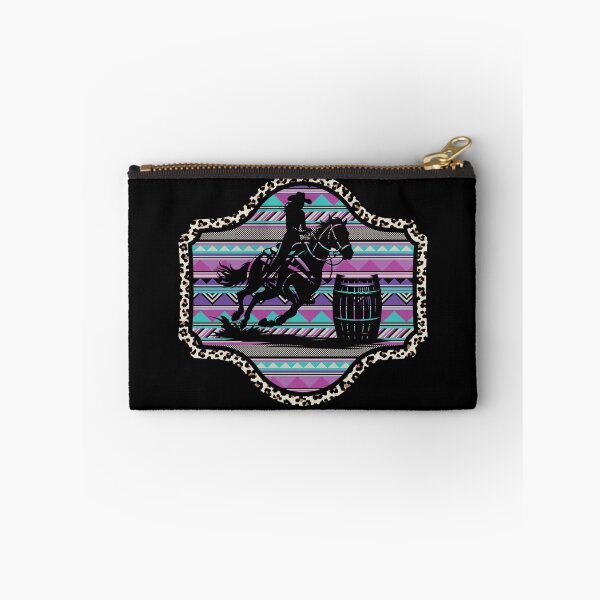Item preview, Barrel racing rodeo cowboy serape mexican horse leopard fun designed and sold by teeartforyou.