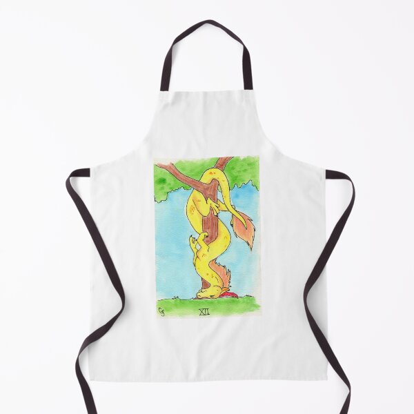 Item preview, The Hanged Man ~ Household Dragon Tarot designed and sold by Julian Greystoke.