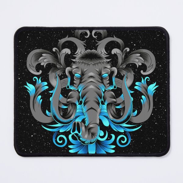 Item preview, ELEPHANT GRAPHIC ELECTRIC BLUE SPACE ELEPHANT DESIGN  designed and sold by OnlineTshirtMan.