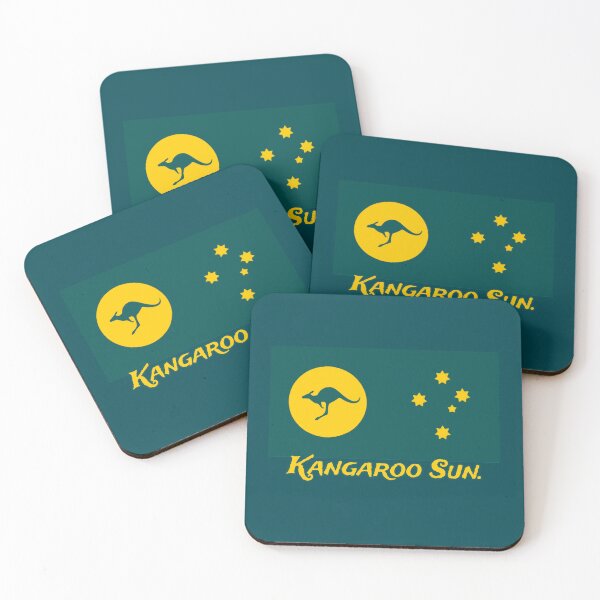 Item preview, Australia Kangaroo Sun Flag. 2024 with title Kangaroo Sun  designed and sold by Kangaroo Sun.