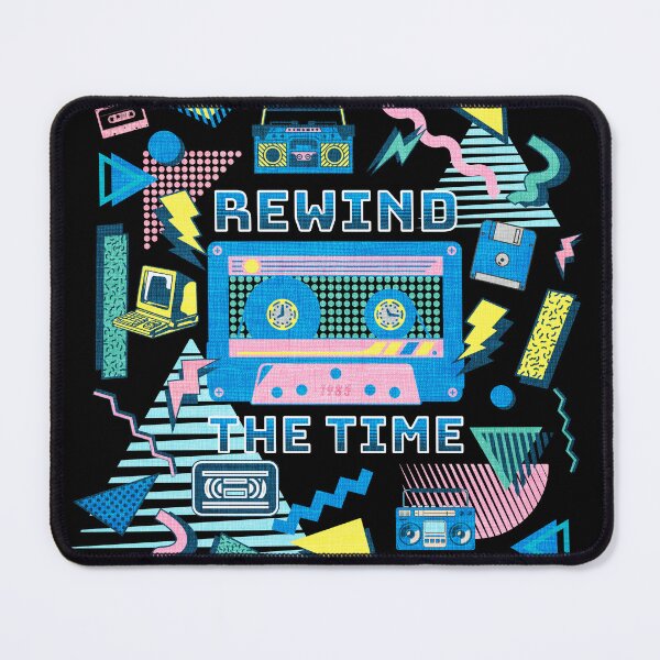 Item preview, Rewind the Time Retro 80s designed and sold by stormstyles.