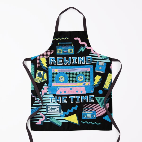 Item preview, Rewind the Time Retro 80s designed and sold by stormstyles.