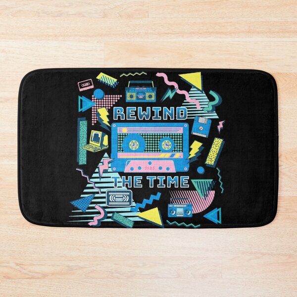 Item preview, Rewind the Time Retro 80s designed and sold by stormstyles.
