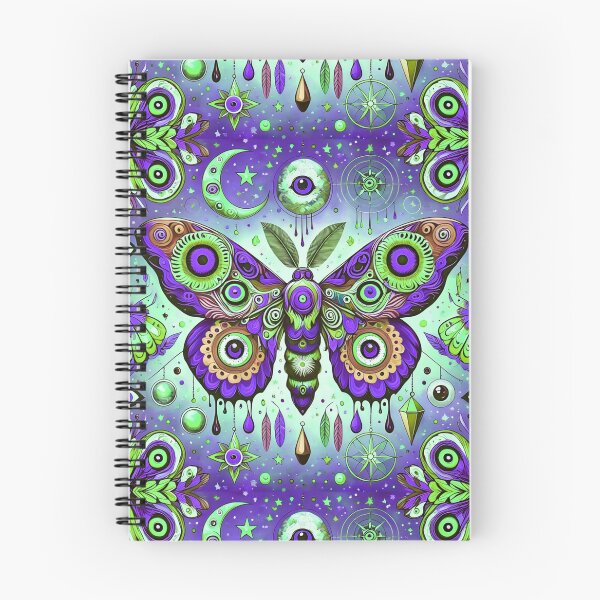 Item preview, PURPLE SURREALISTIC MOTH BUTTERFLY BACKGROUND COLORFUL designed and sold by Arts4U.