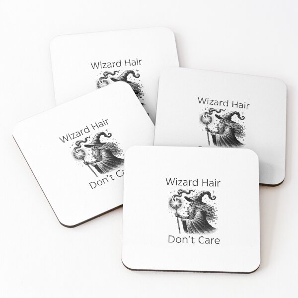 Item preview, Wizard Hair Don't Care designed and sold by Kindred & Thistle.