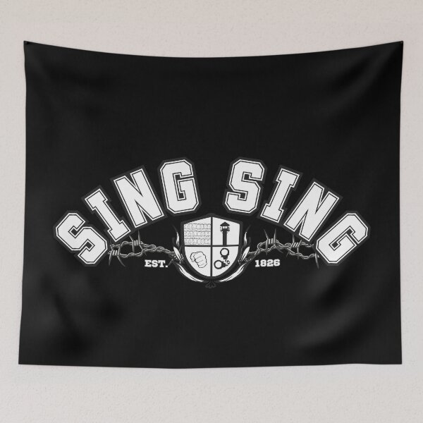Item preview, Sing Sing Jail University, White designed and sold by UNK-Fatigues.