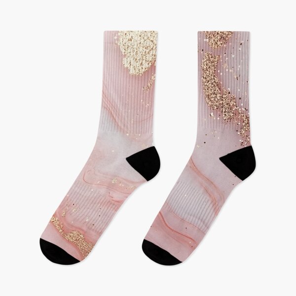 Item preview, elegance pink/gold marble designed and sold by Gennoneko.