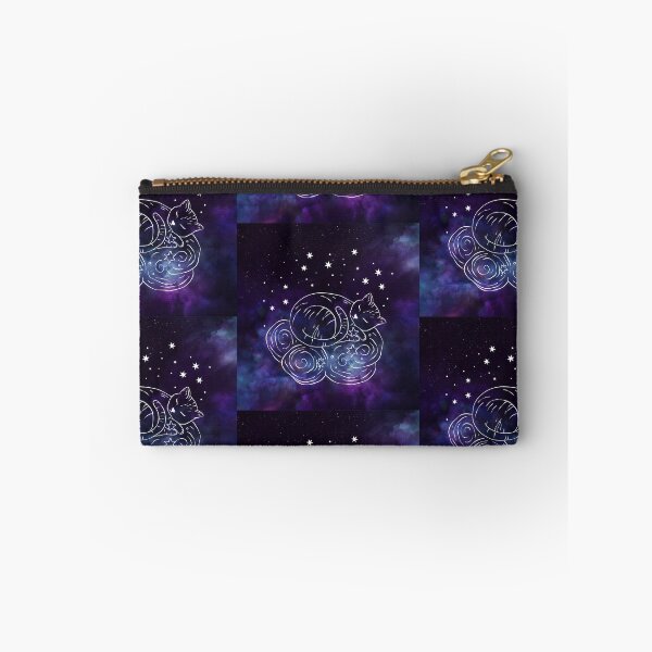 Item preview, Witchy Galactic Mystical Sleeping Cat Kitty Stars designed and sold by WildWoodlandWitch.