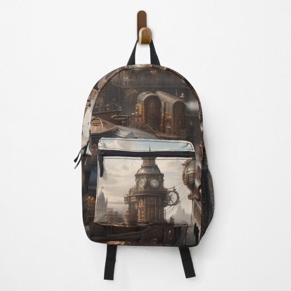 Item preview, Steampunk cityspace designed and sold by Digitayaa.