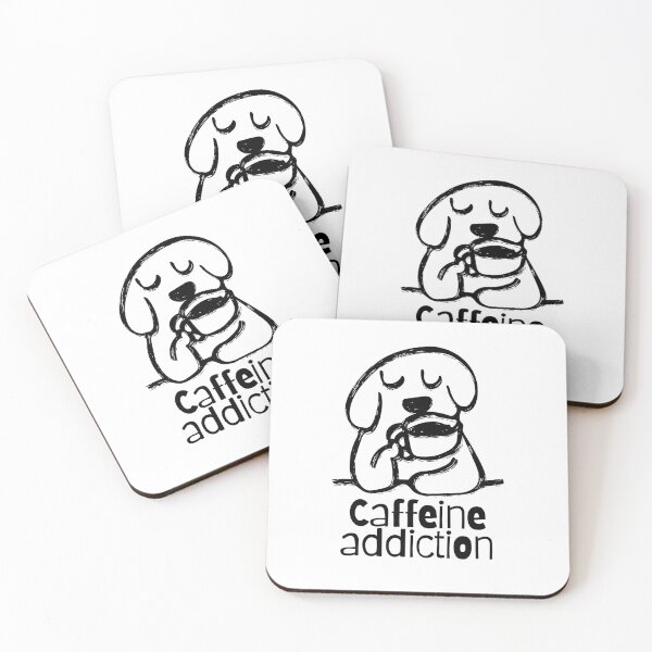 Item preview, Caffeine Addiction Dog designed and sold by Rocky Designs.