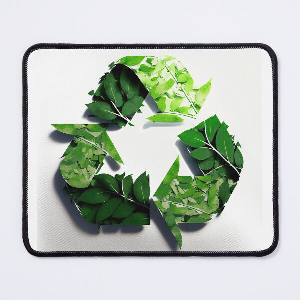 Item preview, Green Recycling: Eco-Friendly Leaf Symbol designed and sold by paediilart.