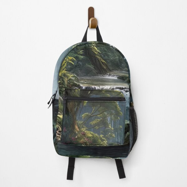 Item preview, Tropical Serenity: A Hyper-Realistic Jungle Retreat designed and sold by paediilart.