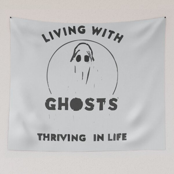 Item preview, Living with Ghosts Thriving in Life designed and sold by bihtti.