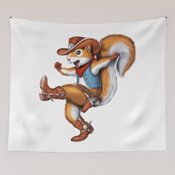 Item preview, Squirrel Cowboy designed and sold by underheaven.