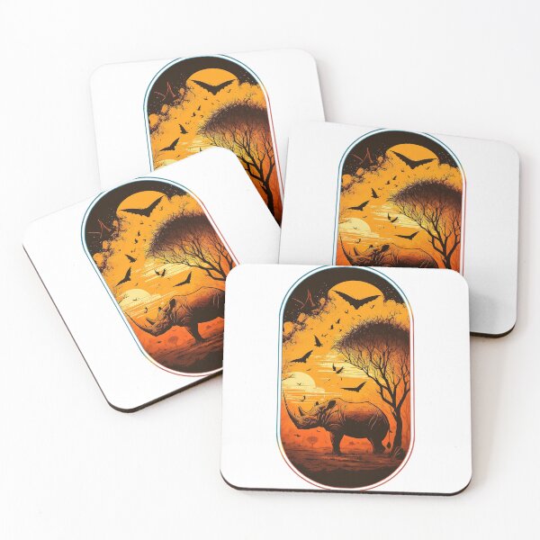 Item preview, Rhino Grace: Beauty in Armor designed and sold by WildlifeSafari.