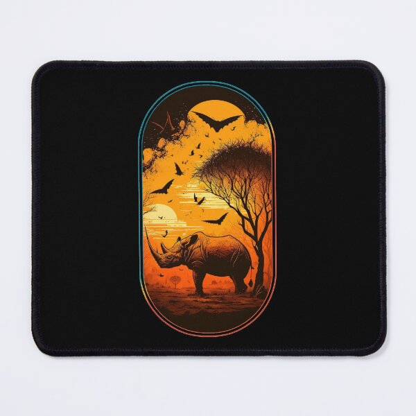 Item preview, Rhino Grace: Beauty in Armor designed and sold by WildlifeSafari.