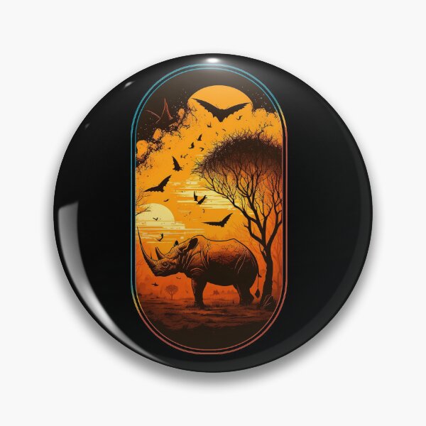 Item preview, Rhino Grace: Beauty in Armor designed and sold by WildlifeSafari.