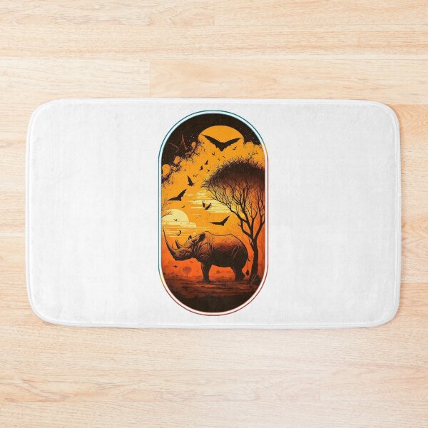 Item preview, Rhino Grace: Beauty in Armor designed and sold by WildlifeSafari.
