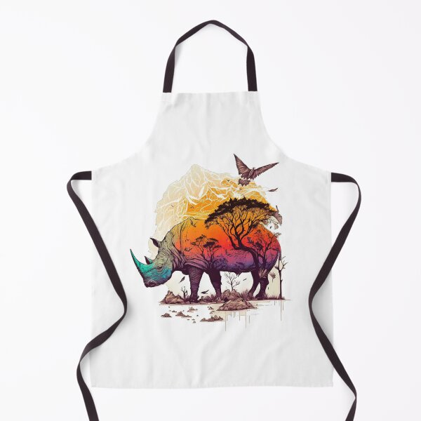 Item preview, Rhino Shadows: Walking the Wild Lands designed and sold by WildlifeSafari.