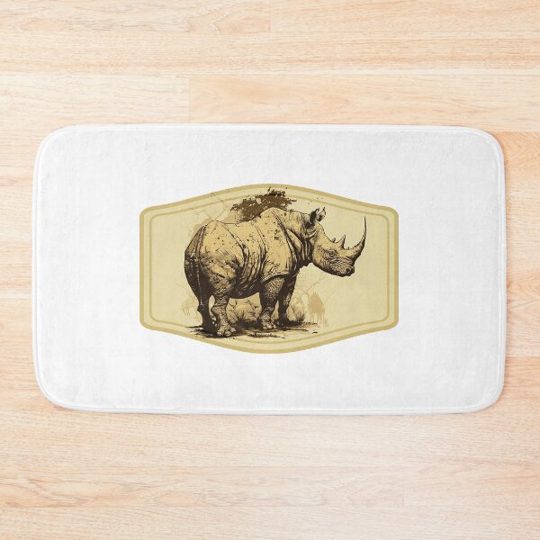 Item preview, Rhino Path: Trails of the Mighty Beast designed and sold by WildlifeSafari.