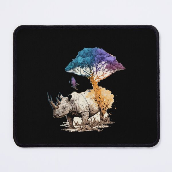 Item preview, Rhino’s Heart: Protecting the Wilderness designed and sold by WildlifeSafari.