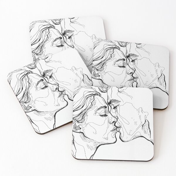 Item preview, Tender Connection, ink on paper, 2024, 21-29cm designed and sold by oanaunciuleanu.