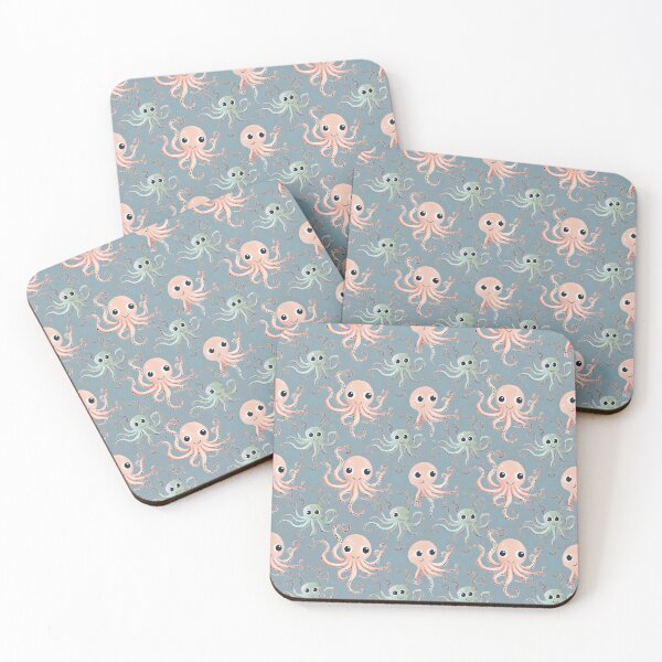 Item preview, Whimsical Octopus Pattern designed and sold by MaryFiore.