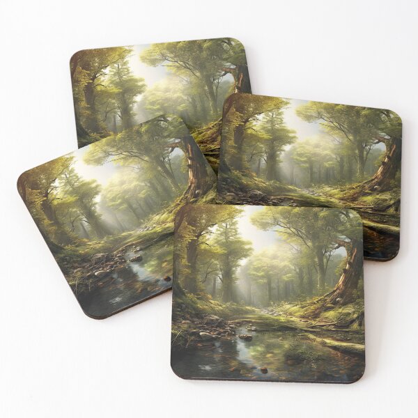 Item preview, Forest of Serenity: A Panoramic Journey into Nature's Heart designed and sold by paediilart.