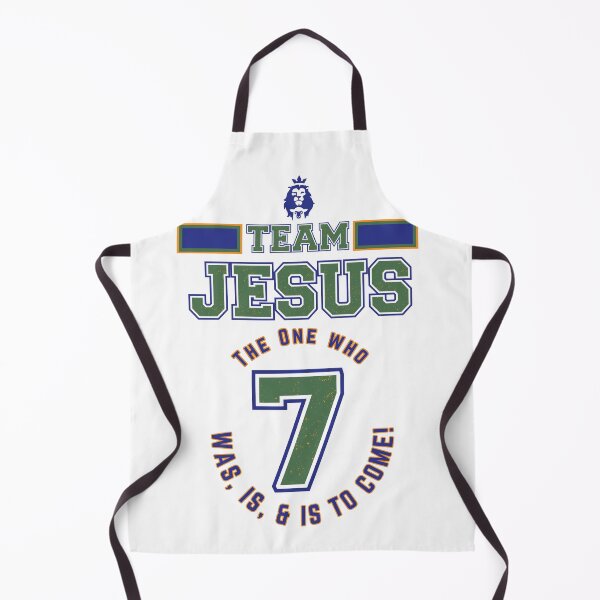 Item preview, Team Jesus - Blue& Green (transparent background) designed and sold by Holy Coast Threads (Formerly ChristianFlower).