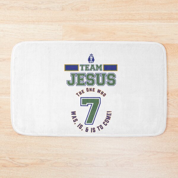 Item preview, Team Jesus - Blue& Green (transparent background) designed and sold by Holy Coast Threads (Formerly ChristianFlower).