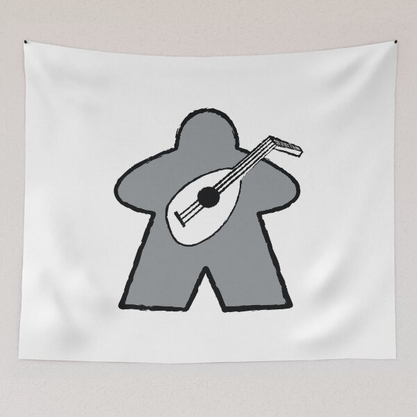 Item preview, Gray Bard Meeple! designed and sold by BaronsGames.