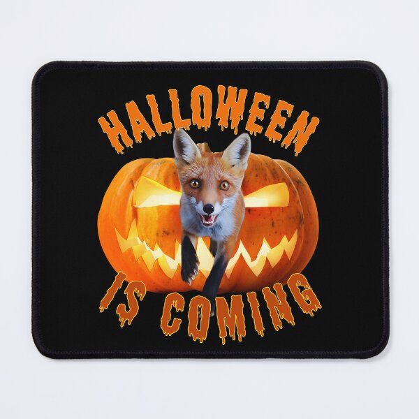 Item preview, Halloween is Coming Running Fox designed and sold by Ambient Mind Design.