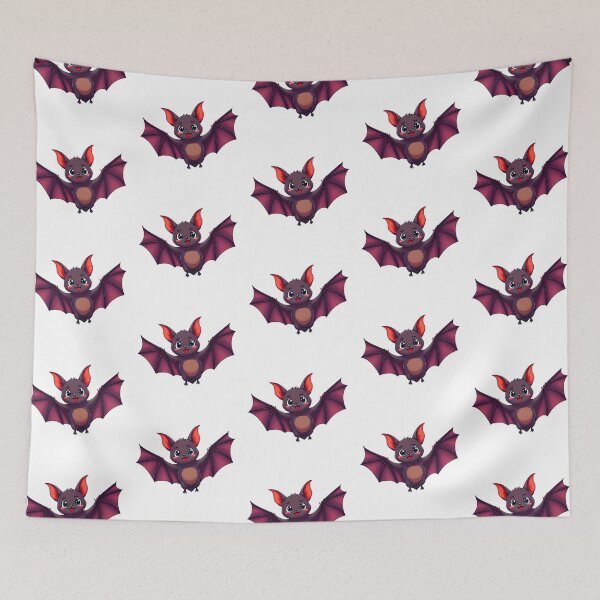 Item preview, Funny and Cute Anime Fruit Bat designed and sold by ThreeftlyPicks.