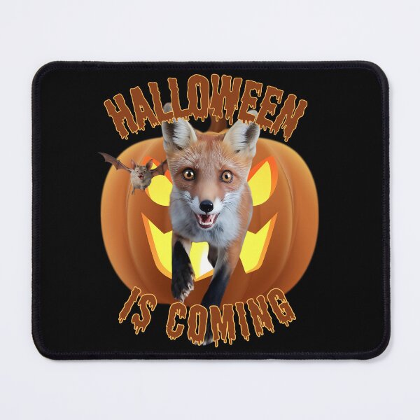 Item preview, Halloween is Coming Running Fox designed and sold by Ambient Mind Design.