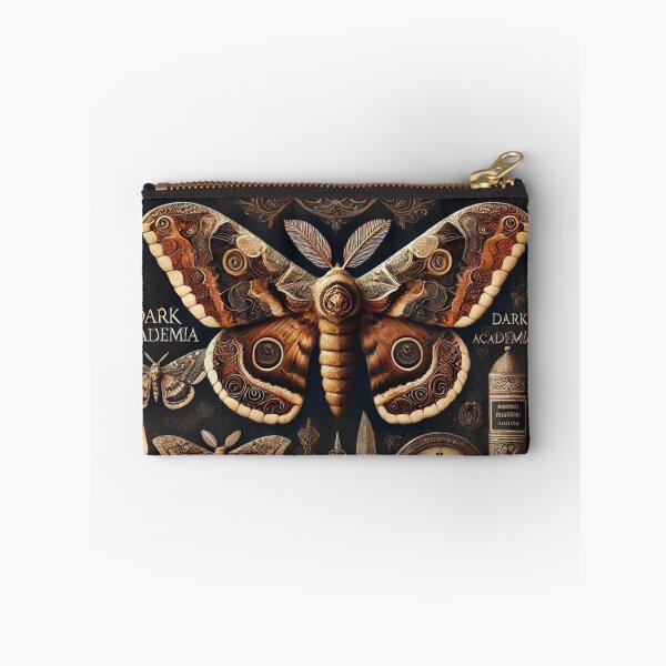 Item preview, DARK ACADEMIA AESTHETIC BACKGROUND STICKER MOTH DESIGN designed and sold by Arts4U.
