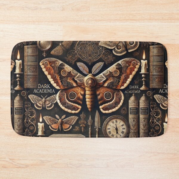 Item preview, DARK ACADEMIA AESTHETIC BACKGROUND STICKER MOTH DESIGN designed and sold by Arts4U.
