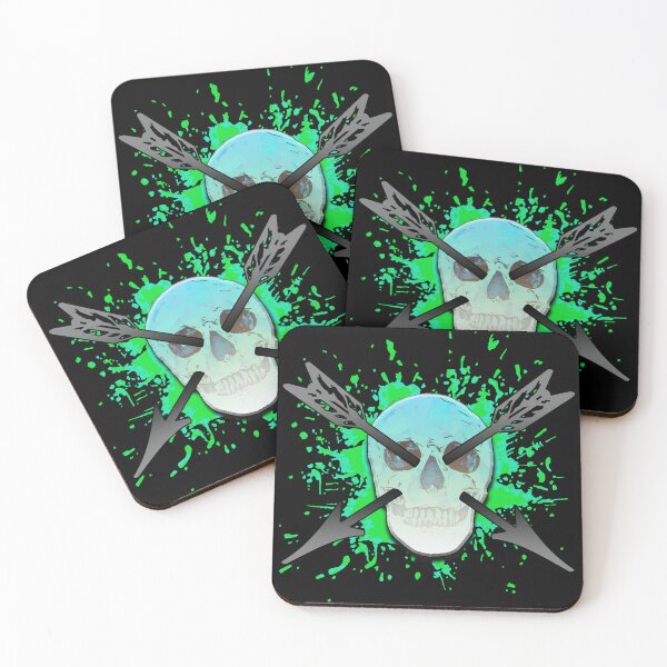 Item preview, Skull pierced by two arrows designed and sold by Topmel.
