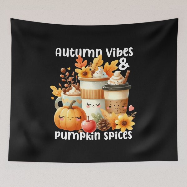 Item preview, Autumn Vibes & Pumpkin Spices Fall Season designed and sold by stylishdzign.