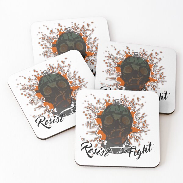 Item preview, Resist and fight gas mask designed and sold by Topmel.