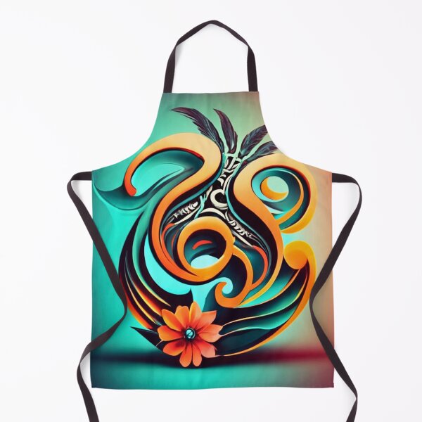 Item preview, Floral Curves Fusion: Nature's Harmony / Colorful Original Vintage Blooms designed and sold by redask2me.