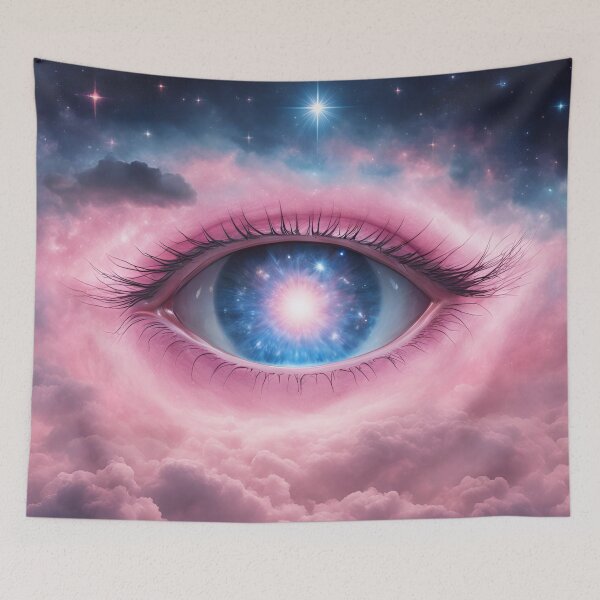 Item preview, Dreamy Cosmic Blue Eye designed and sold by Have Mercy.