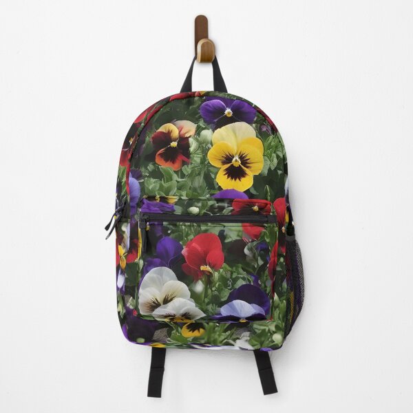 Item preview, "Blossoming Beauty: A Field of Colorful Pansies" designed and sold by A-Work-Of-Art.