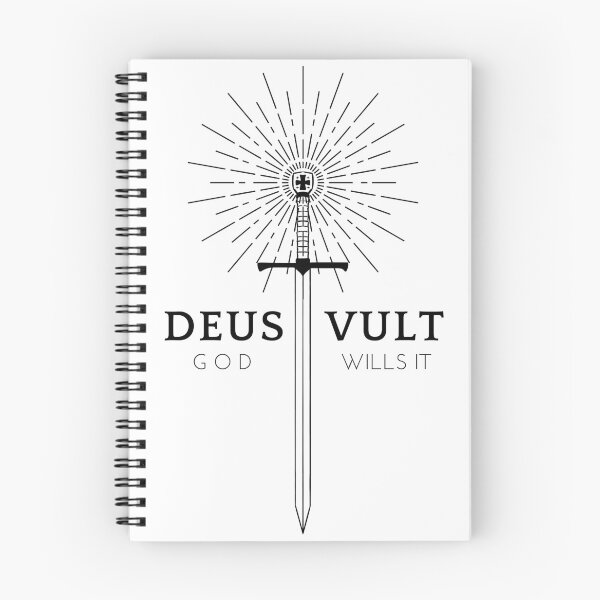 Item preview, Deus Vult Crusader Sword designed and sold by Toil+Profit.