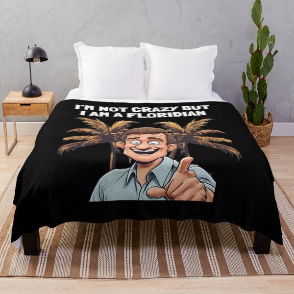 Item preview, I'm Not Crazy But I Am A Floridian - Funny Design designed and sold by signshirtz.