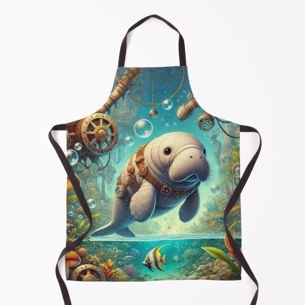 Item preview, Steampunk Dugong designed and sold by Sillytoe.