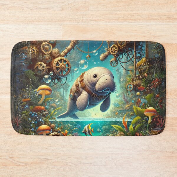 Item preview, Steampunk Dugong designed and sold by Sillytoe.