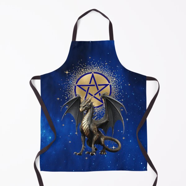 Item preview, Celestial Dragon with Pentagram of Protection designed and sold by MysticOzzy.