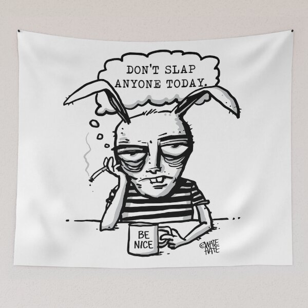 Item preview, No abofetear a nadie hoy (sea bueno) designed and sold by Wade Hate Hampton.