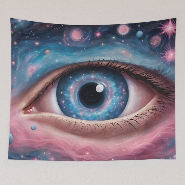 Item preview, Whimsical Galaxy Spiral Eye designed and sold by Have Mercy.