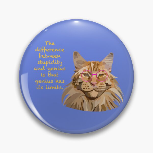 Item preview, Maine Coon Cat Einstein Hand Drawn Digital Art designed and sold by Lartheviking.